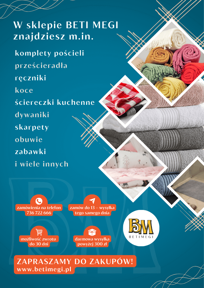 Marketing lokalny - Ulotka reklamowa dla sklepu