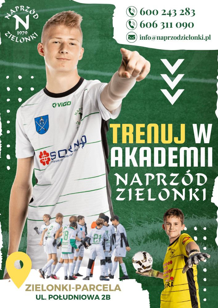 Marketing lokalny - Ulotka dla klubu piłkarskiego