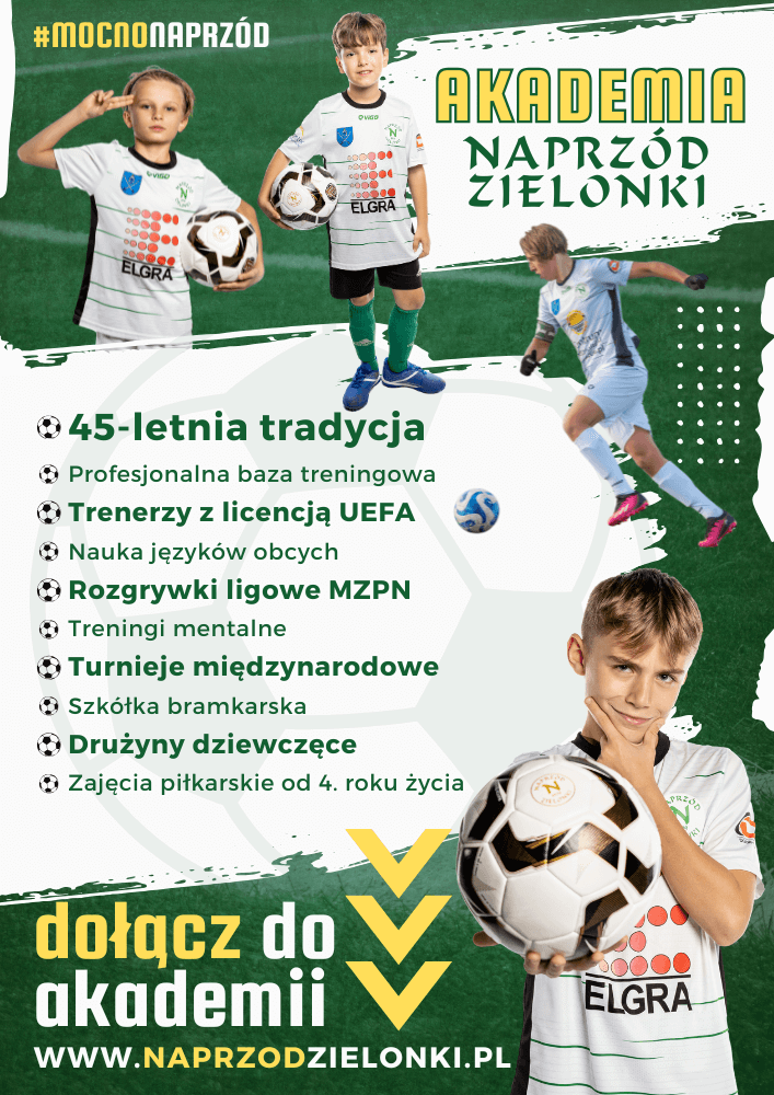 Marketing lokalny - Ulotka dla klubu piłkarskiego