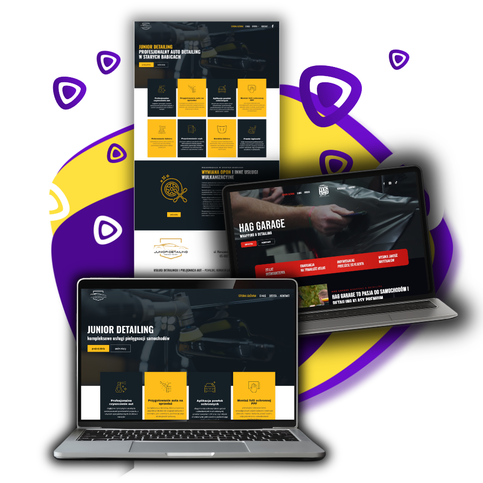 strona internetowa dla auto detailingu